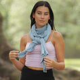 Load image into Gallery viewer, Essential Travel Wrap – Lightweight Insect-Repellent Scarf for Women & Men