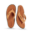 Load image into Gallery viewer, Vegovert Flip Flops – Women’s - Tan