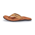 Load image into Gallery viewer, Vegovert Flip-Flops - Men's - Tan