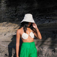 Load image into Gallery viewer, Lurik Striped Sun Hat