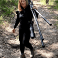 Load image into Gallery viewer, pang wangle mosquito proof leggings in action