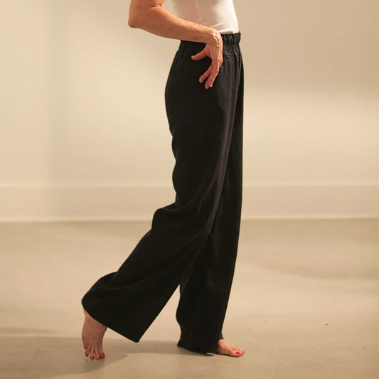 Breezy Wide Leg Hemp Pants with Insect Shield®