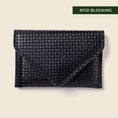 Load image into Gallery viewer, Mini Envelope Wallet – Black (Limited Edition)
