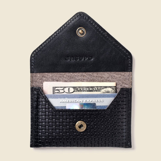 Mini Envelope Wallet – Black (Limited Edition)