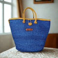 Load image into Gallery viewer, Nourish Sisal Tote – Sky Blue
