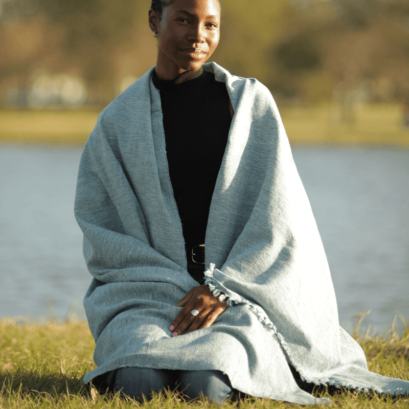 Artisan Made Bug Repellent Outdoor Throw with Odorless Insect Shield® - Pang Wangle